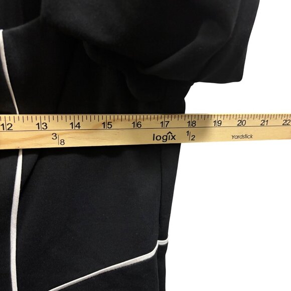 Maeve Anthropologie Square Neck Scalloped Hem Long Sleeve Mini Dress Size L - Picture 8 of 10